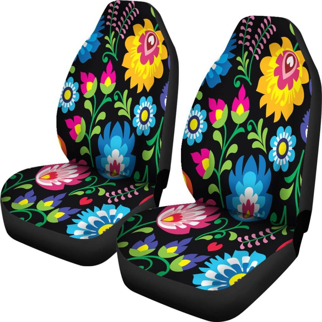 Floral Car Seat Cover