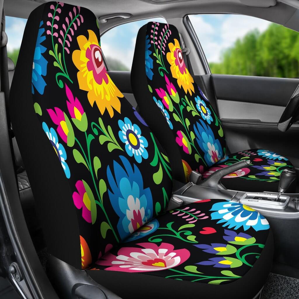Floral Car Seat Cover