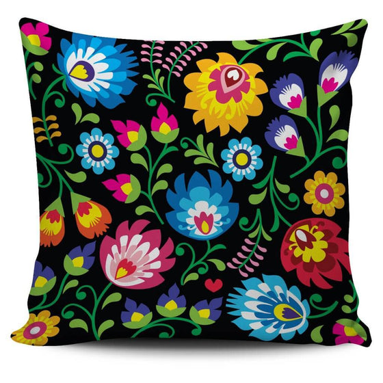 Floral Pillow Cover