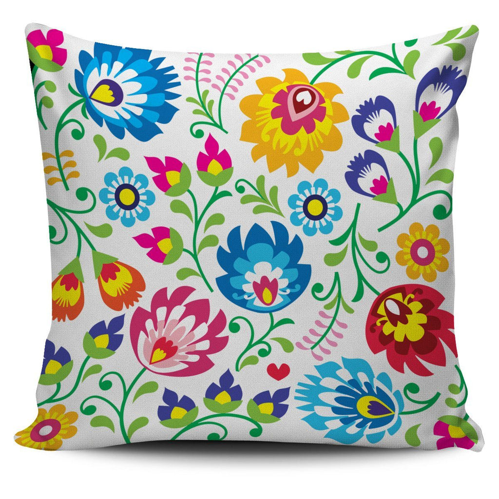 Floral Pillow Cover