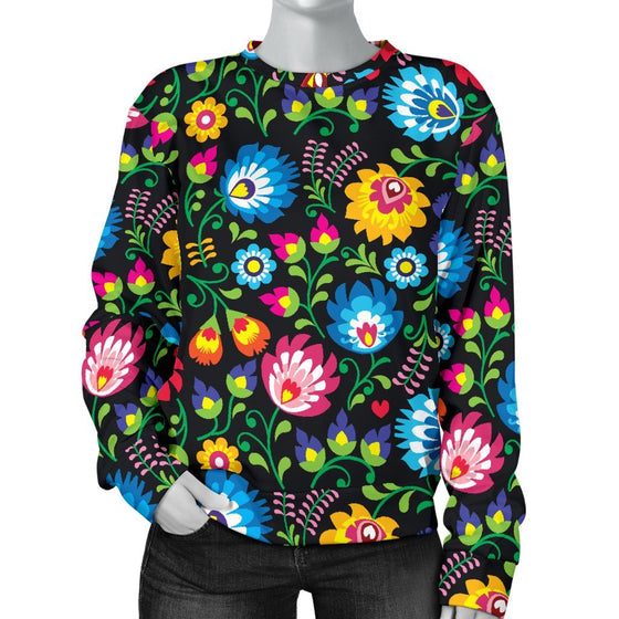 Floral Sweater