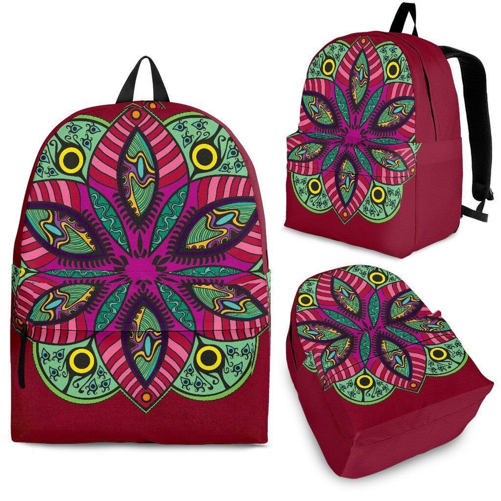 Flower Mandala Backpack