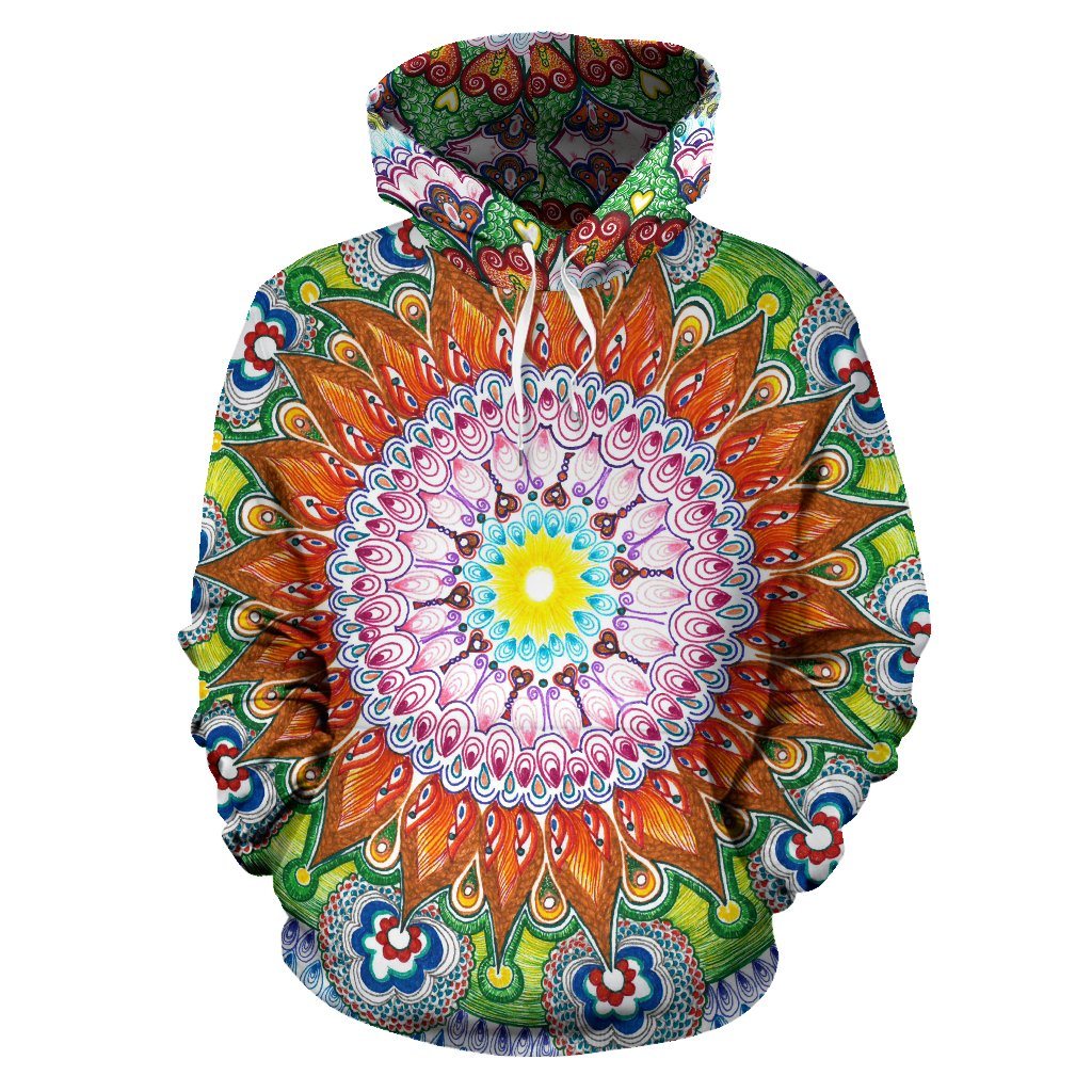 Flower Mandala Hoodie