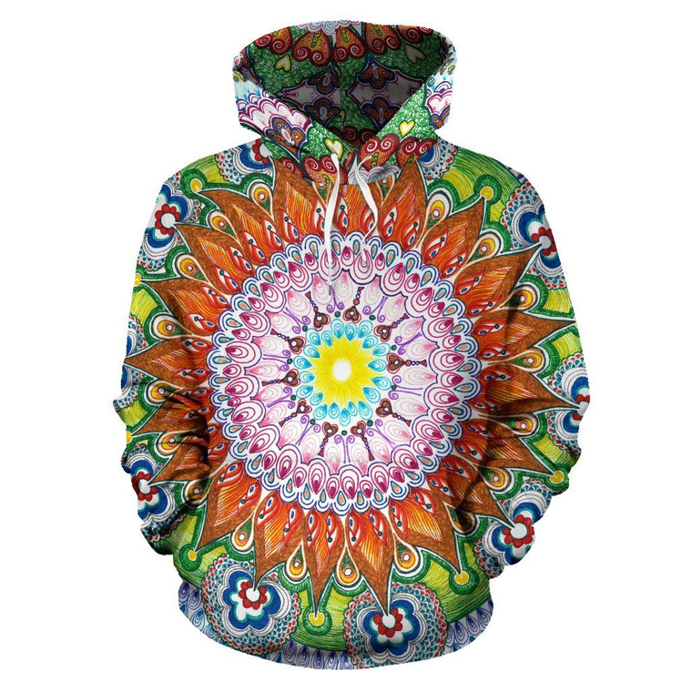 Flower Mandala Hoodie
