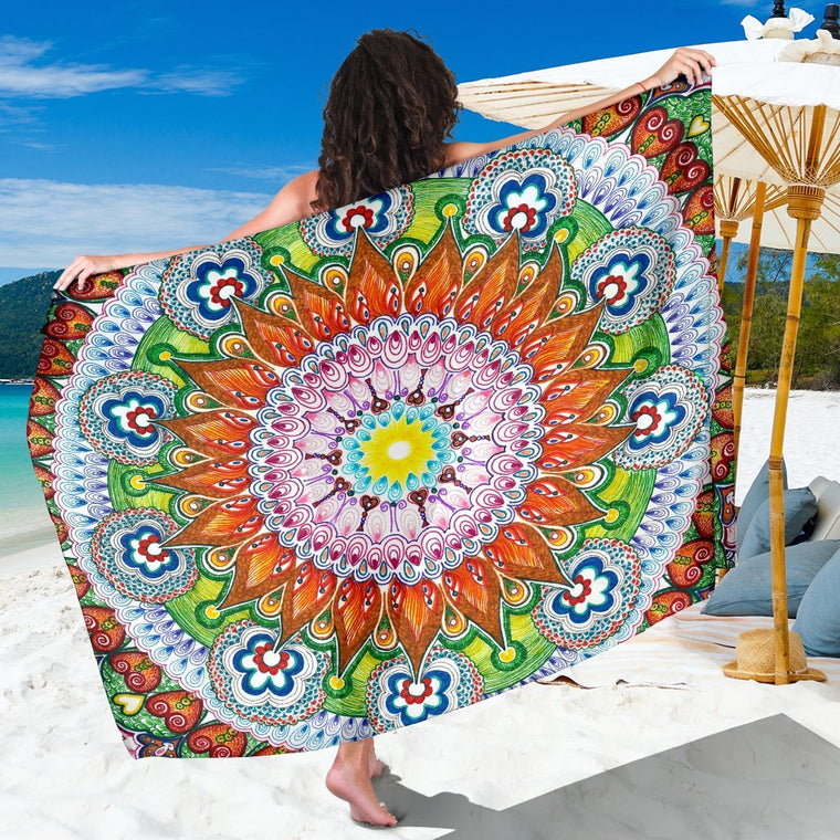 Flower Mandala Sarong
