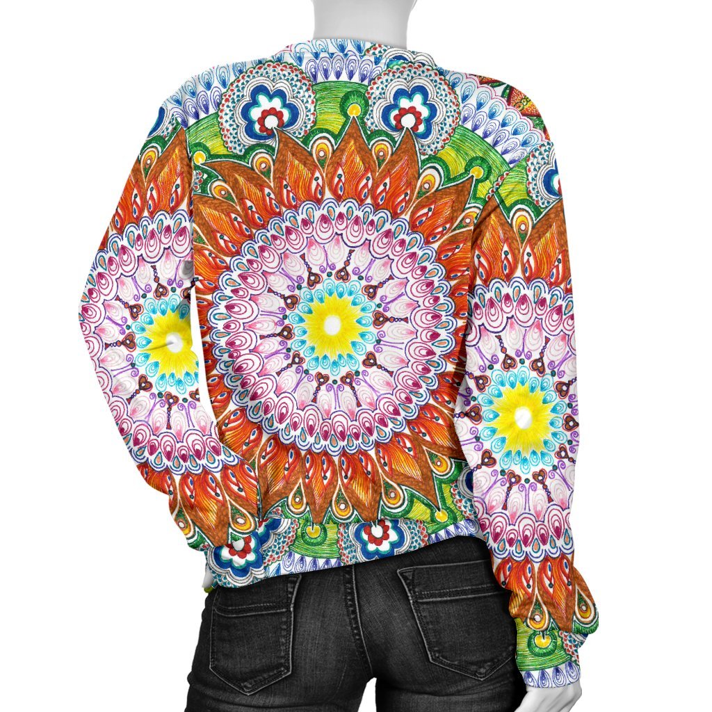 Flower Mandala Women's Sweater