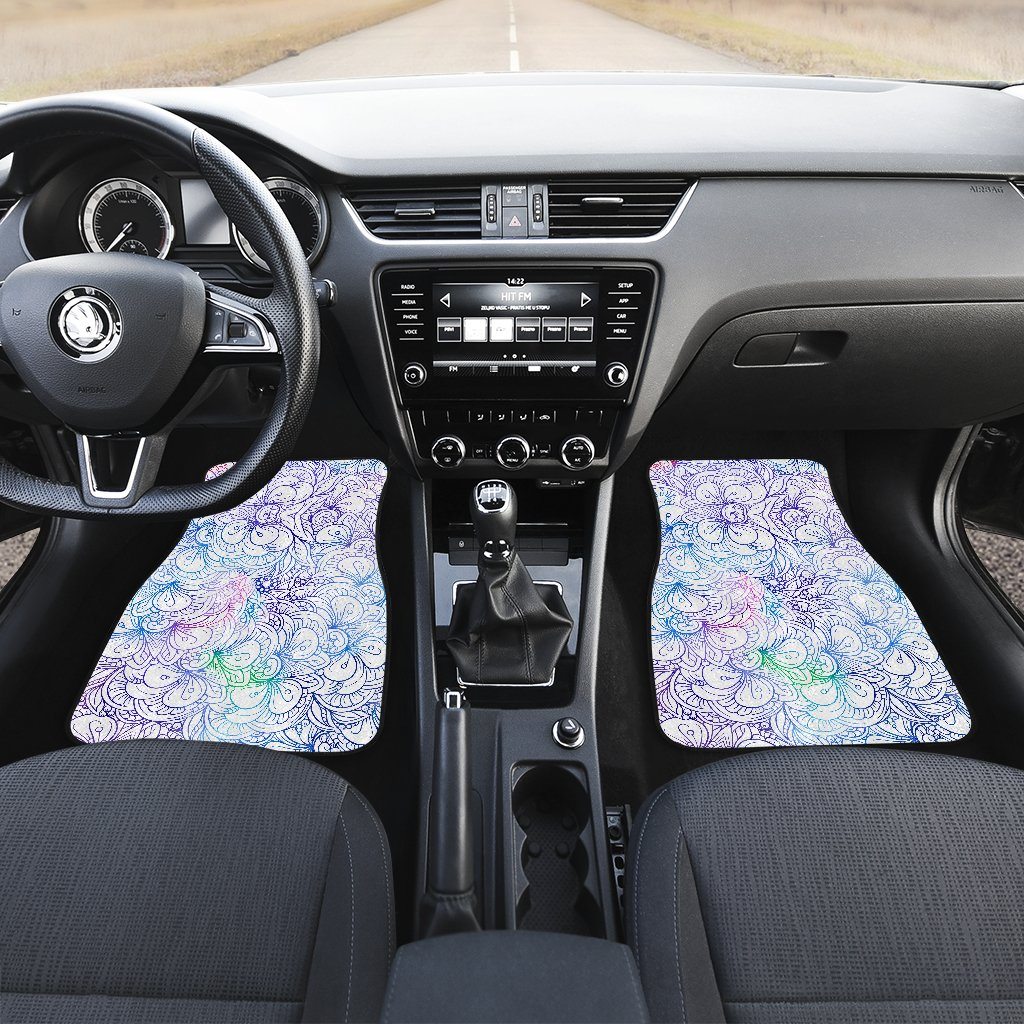 Flowers Of Love Car Floor Mats