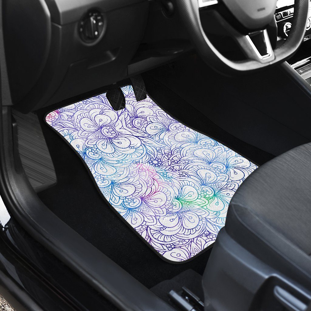 Flowers Of Love Car Floor Mats