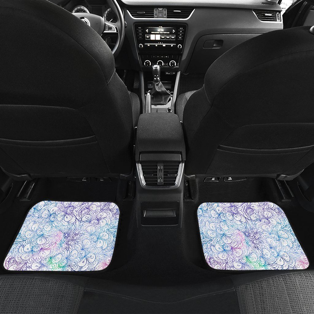 Flowers Of Love Car Floor Mats