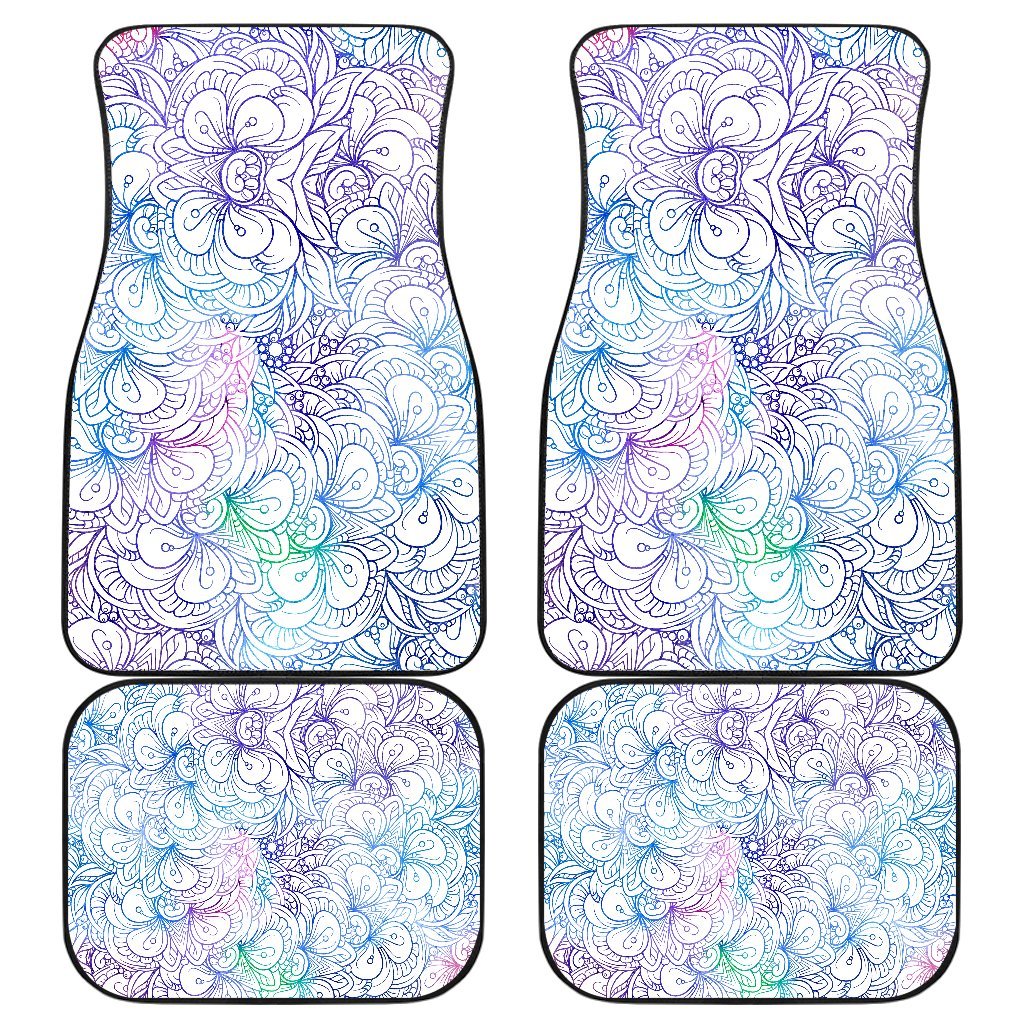Flowers Of Love Car Floor Mats