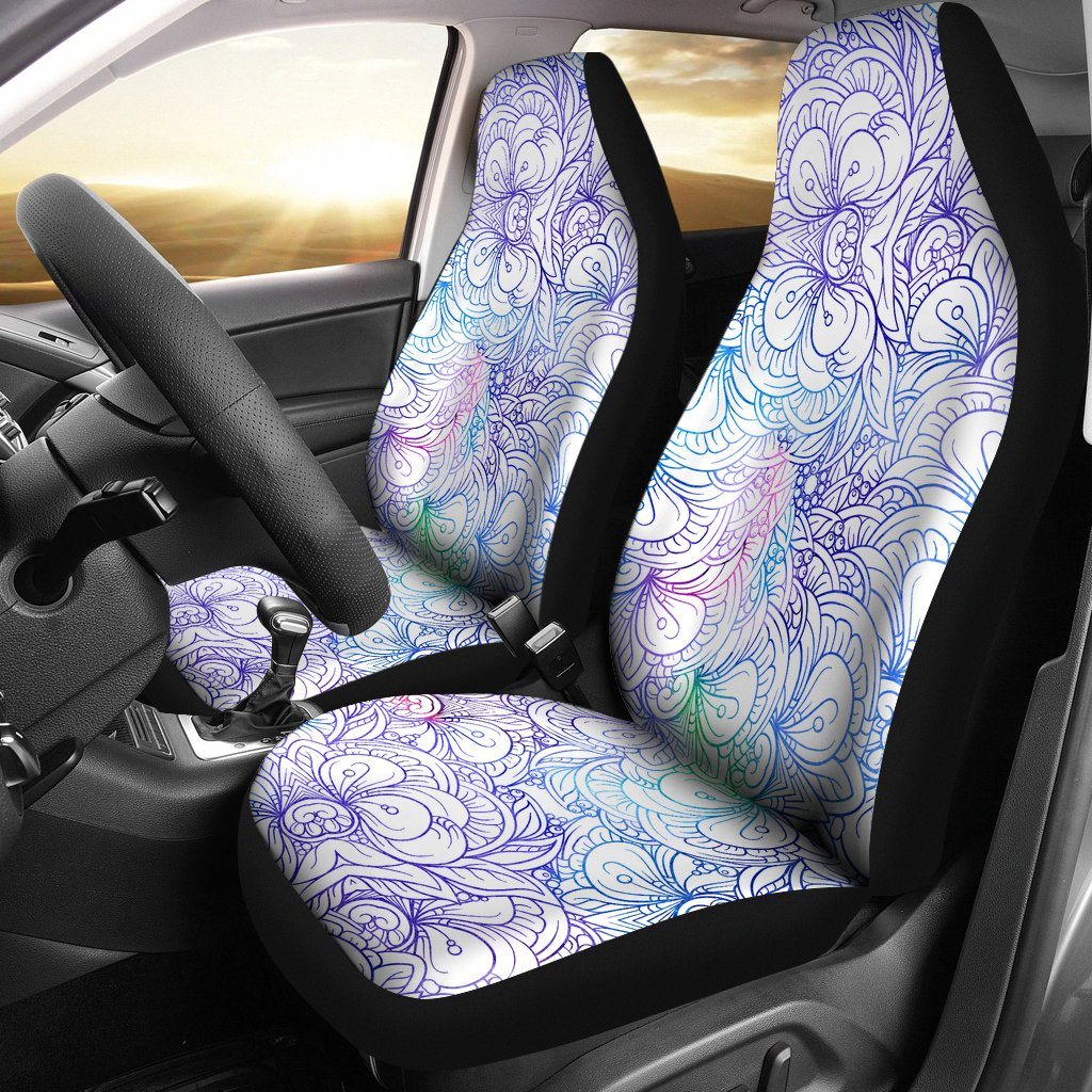 Flowers Of Love Car Seat Covers