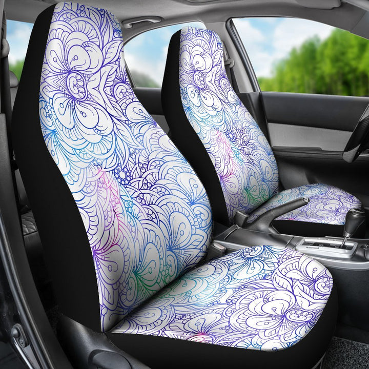 Flowers Of Love Car Seat Covers