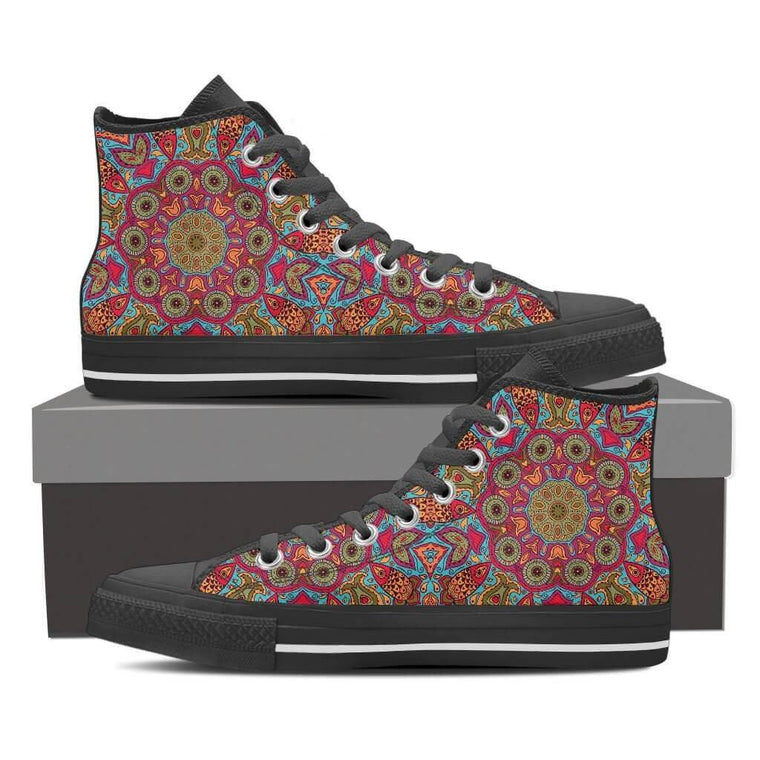 Flying Fish Mandala High Top