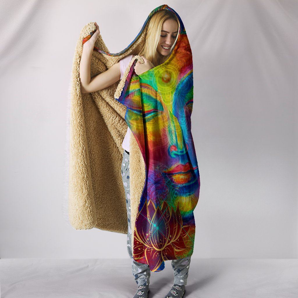 Free Your Mind Hooded Blanket