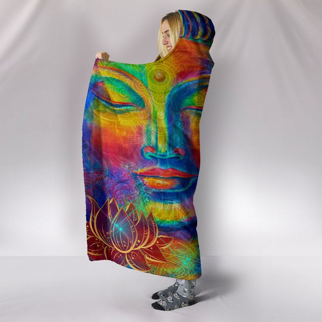 Free Your Mind Hooded Blanket