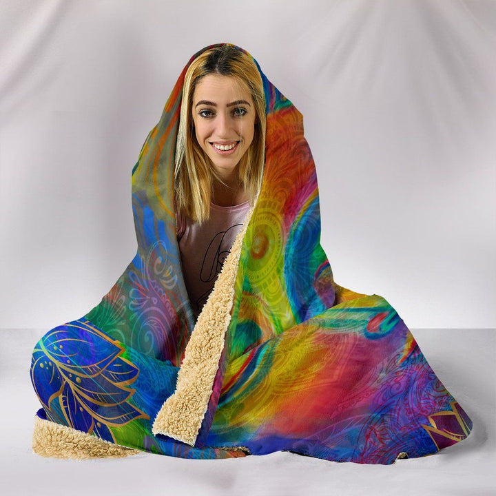 Free Your Mind Hooded Blanket