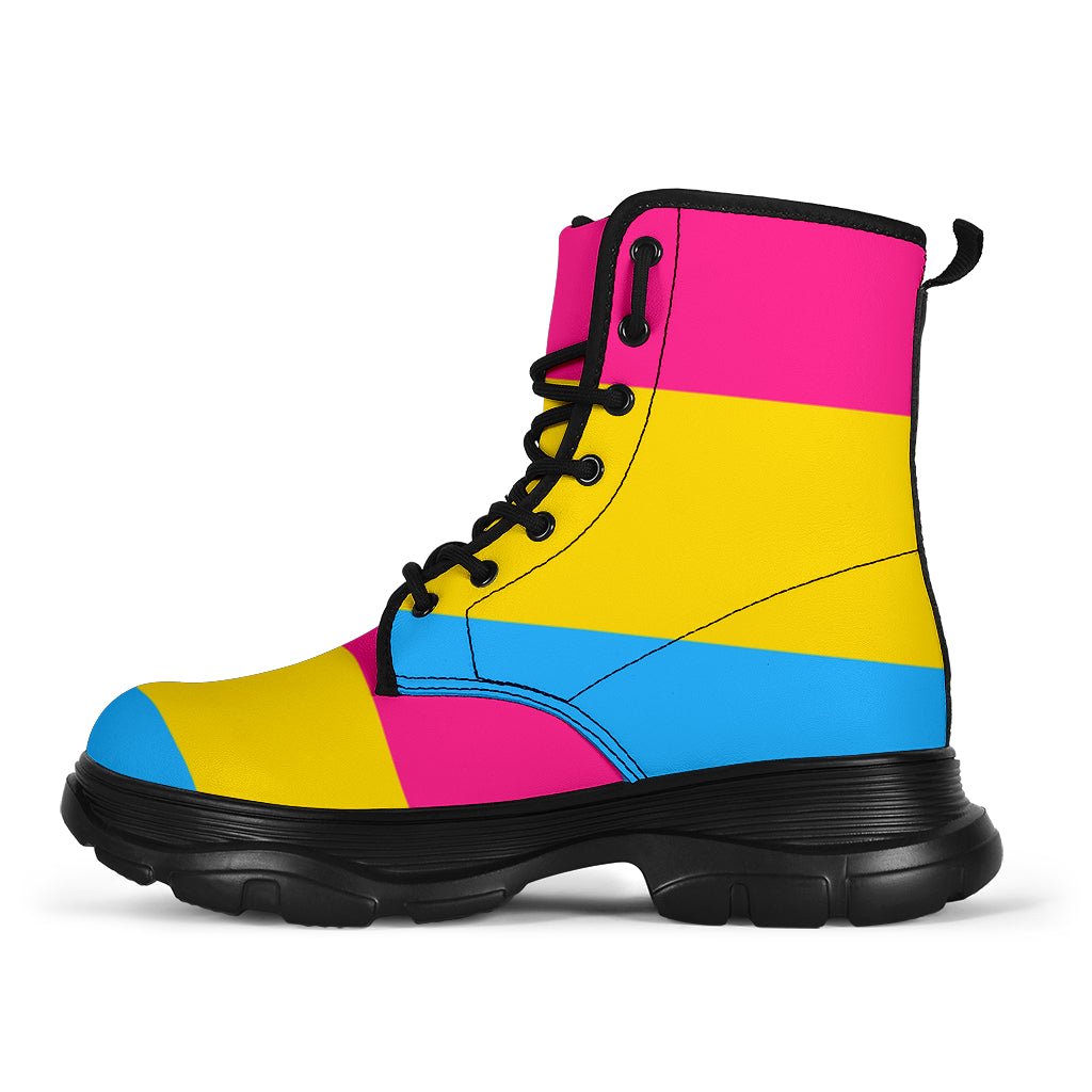 Pansexual Chunky Boots