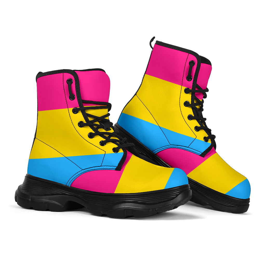 Pansexual Chunky Boots