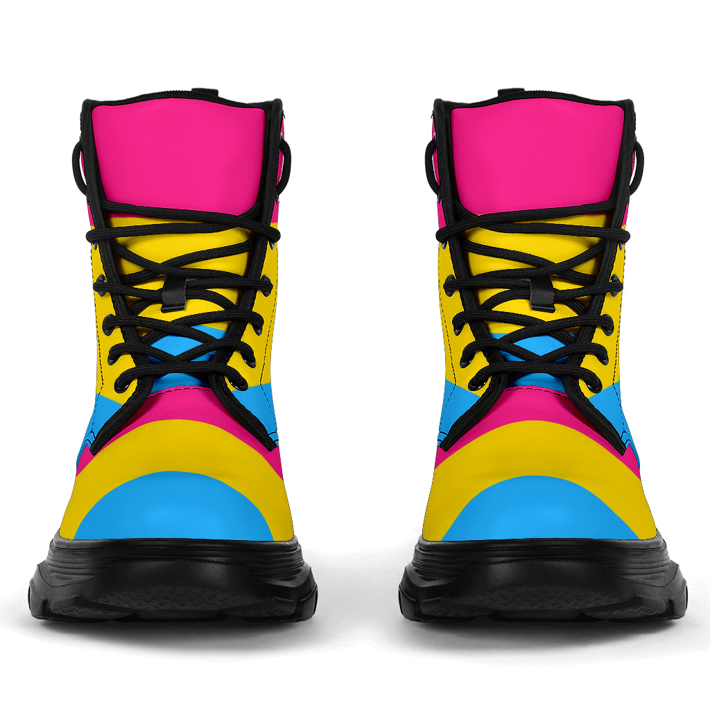 Pansexual Chunky Boots