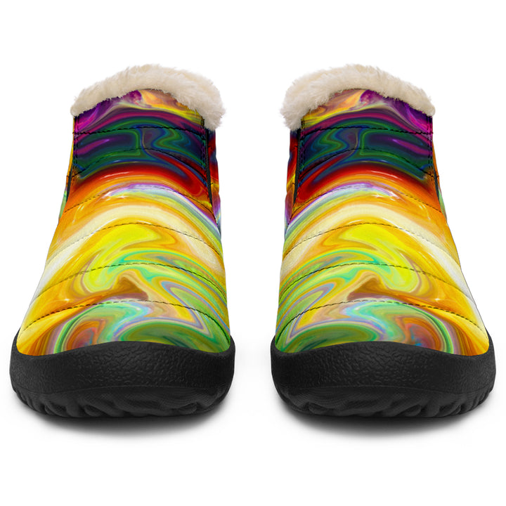 Crazy Colors Winter Shoes