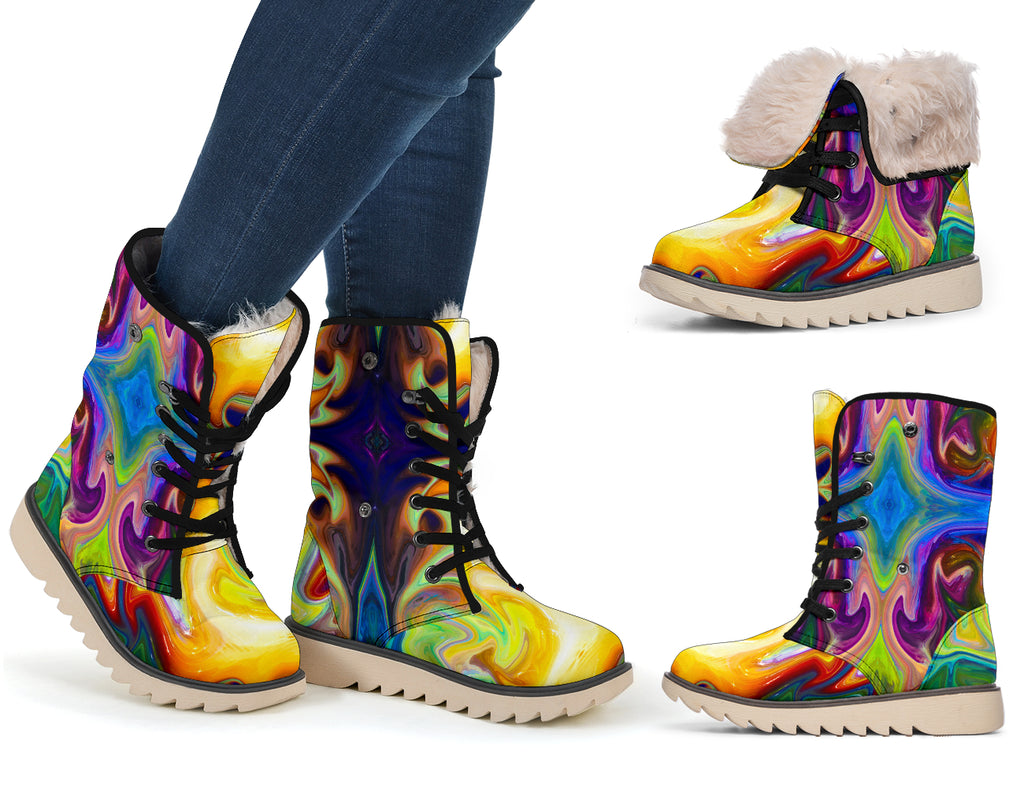 Crazy Colors Polar Boots