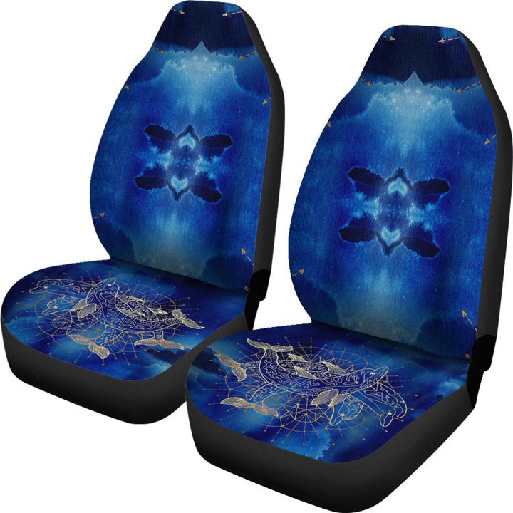 Golden Dolphin Car Seat Covers