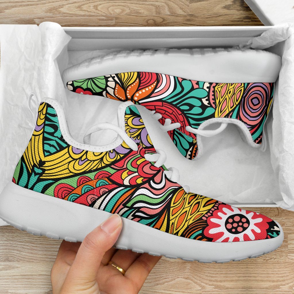 Happy Day Mesh Knit Sneakers