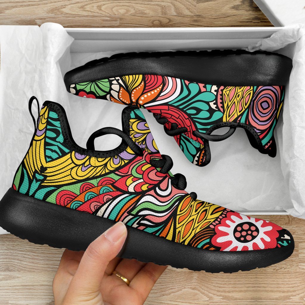 Happy Day Mesh Knit Sneakers
