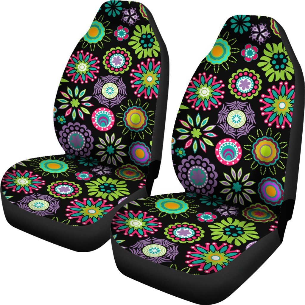 Happy Flowers Car Seat Covers