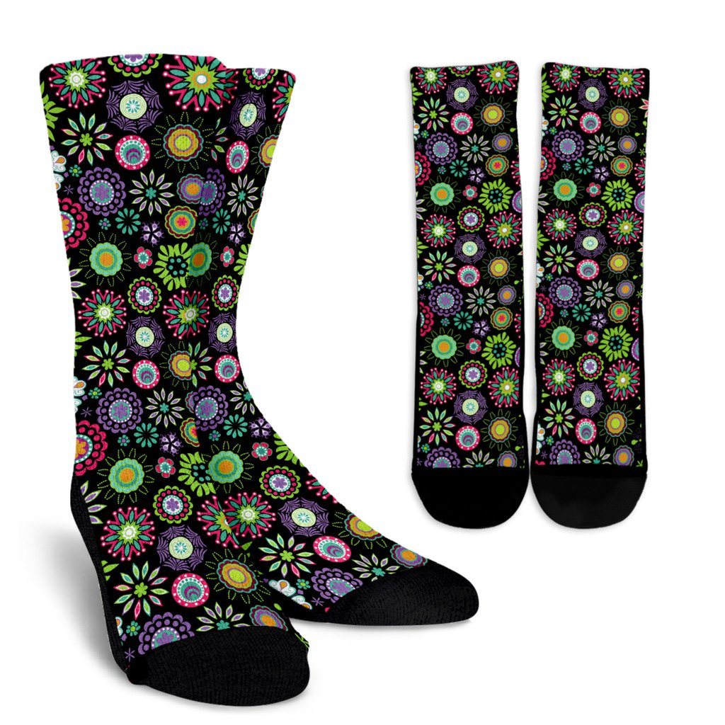 Happy Flowers Socks