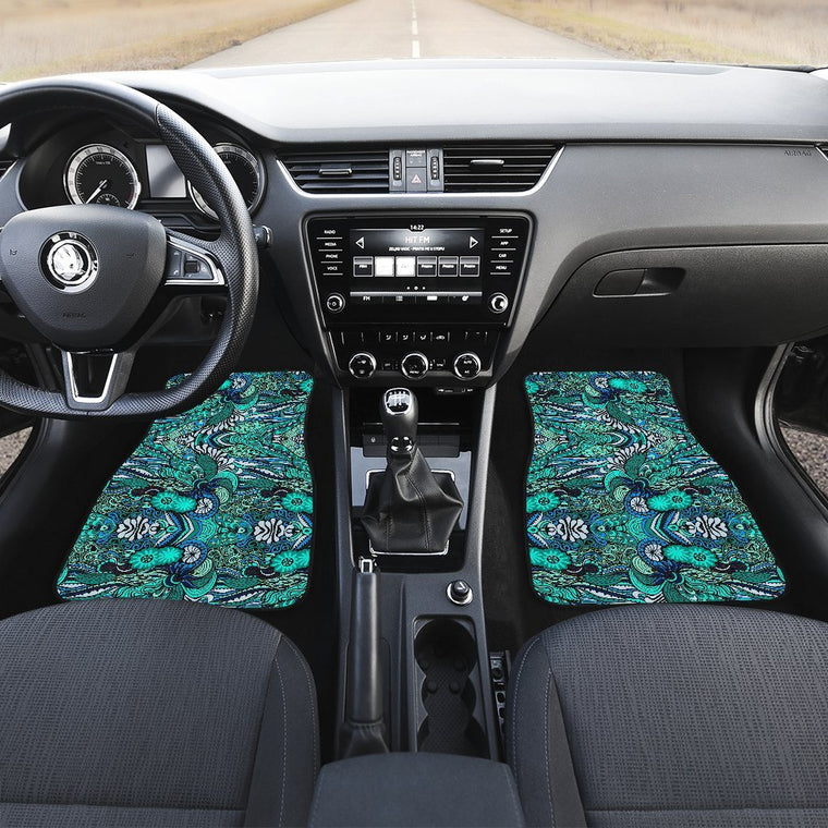 Happy Ocean Car Floor Mats