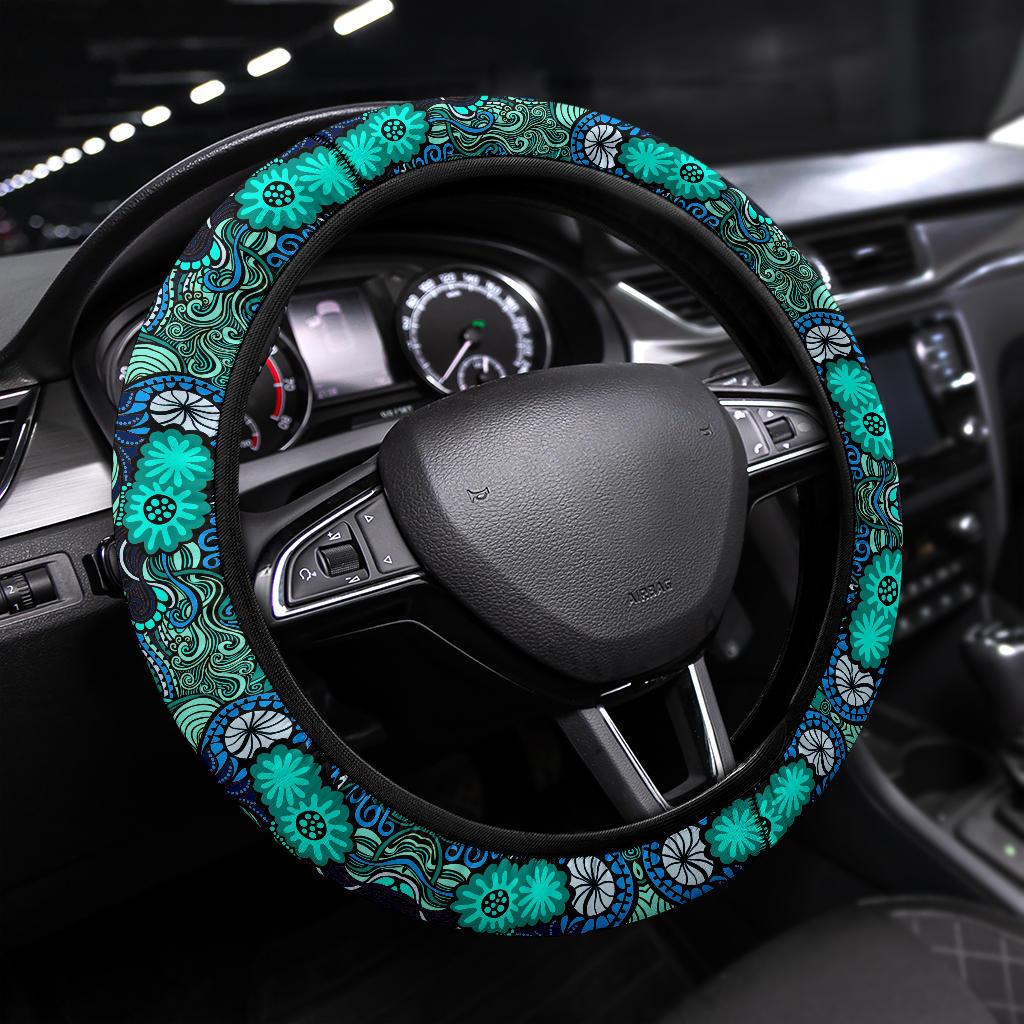 Happy Ocean Steering Wheel Cover