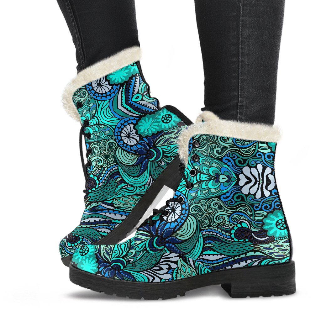 Happy Ocean Winter Boots