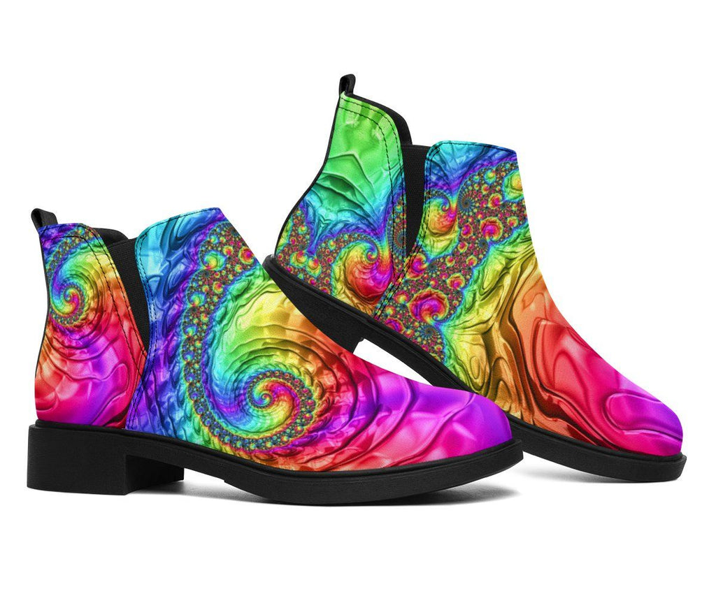 Happy Rainbow Fashion Boots
