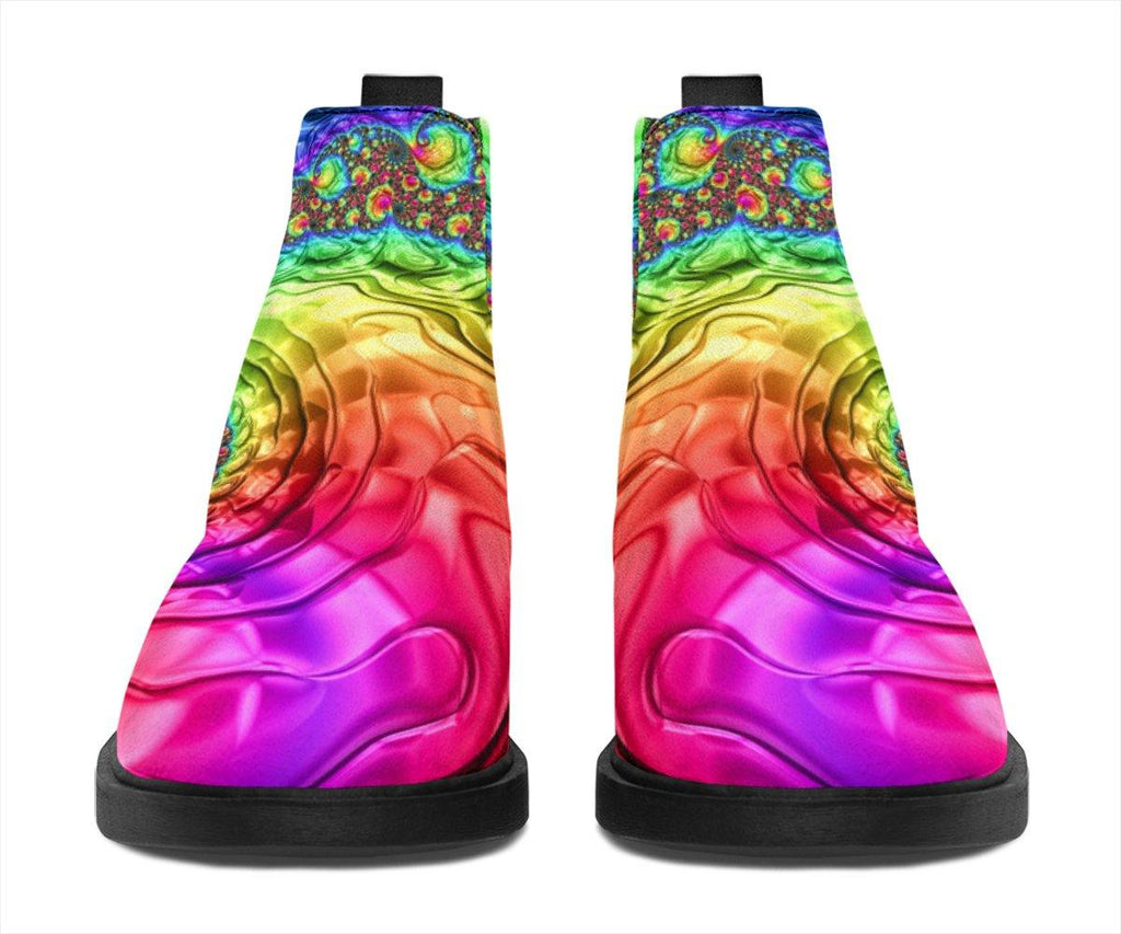 Happy Rainbow Fashion Boots