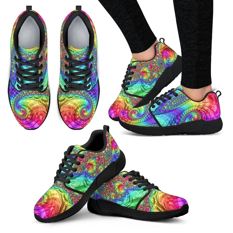 Happy Rainbow Women's Athletic Sneakers