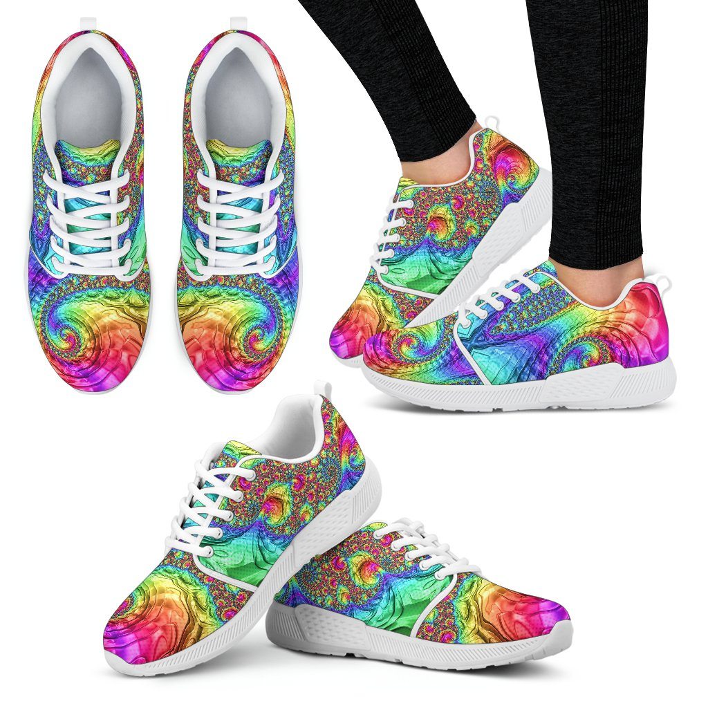 Happy Rainbow Women's Athletic Sneakers