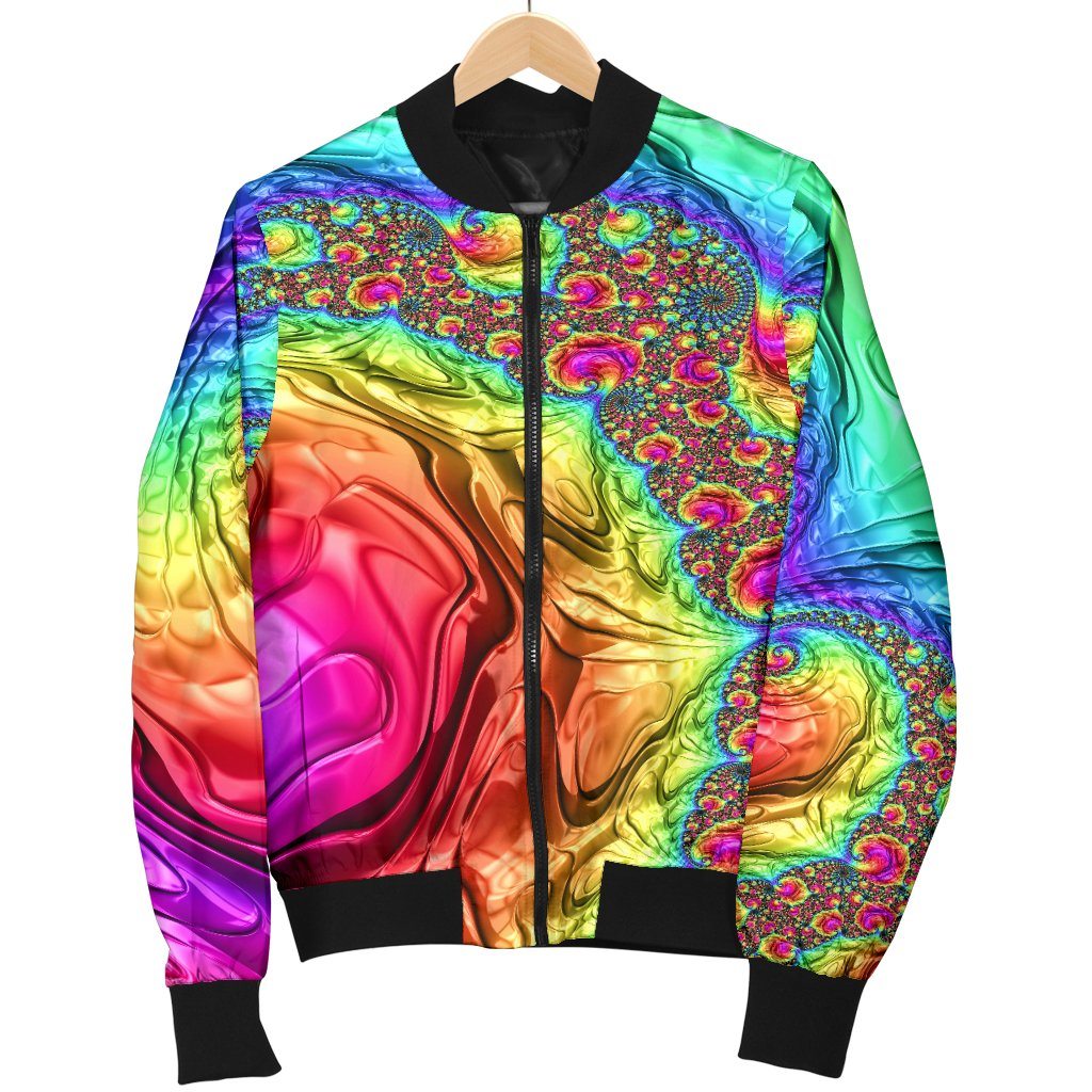 Happy Rainbow Women's Bomber Jacket