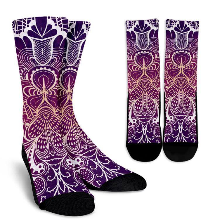 Heart Ripple Socks