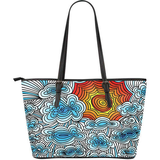 Here Come The Sun  PU Leather Tote