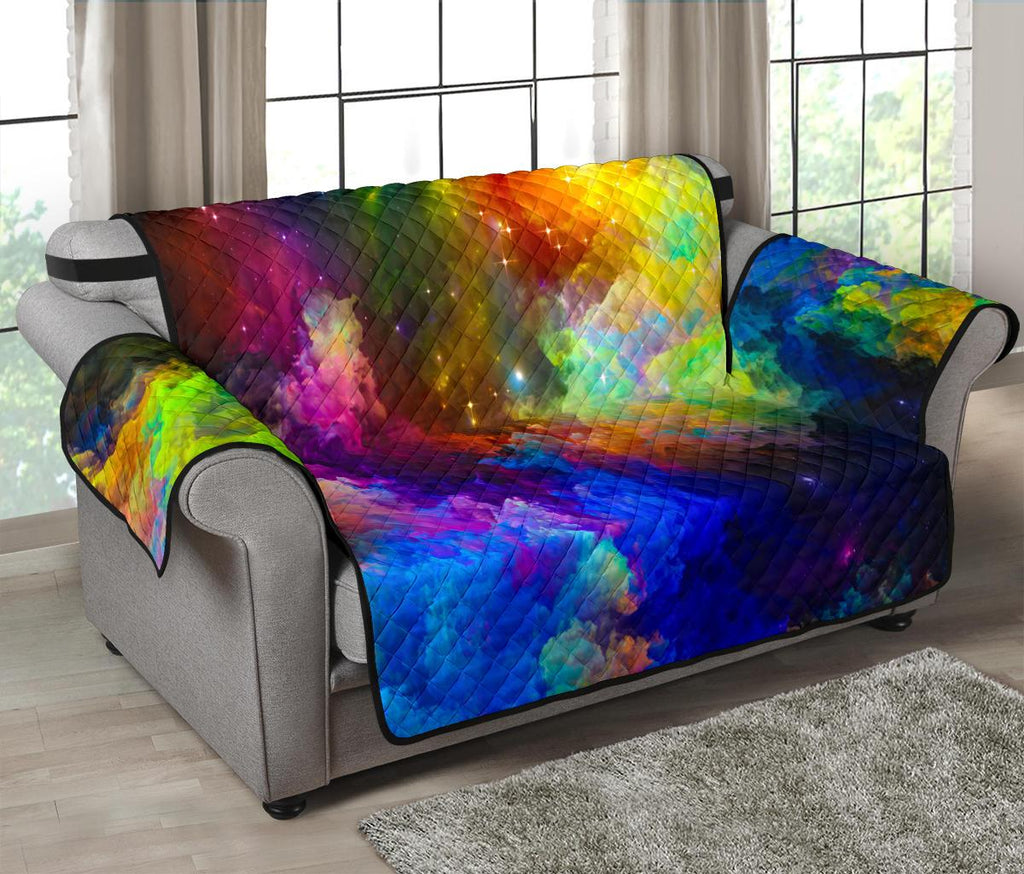 Home Decor - Colorful Universe Loveseat Sofa Cover