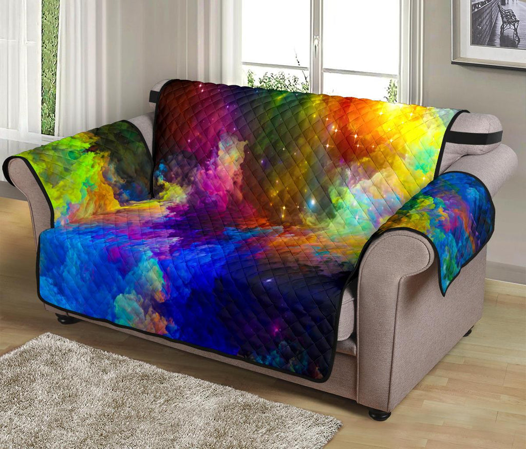 Home Decor - Colorful Universe Loveseat Sofa Cover