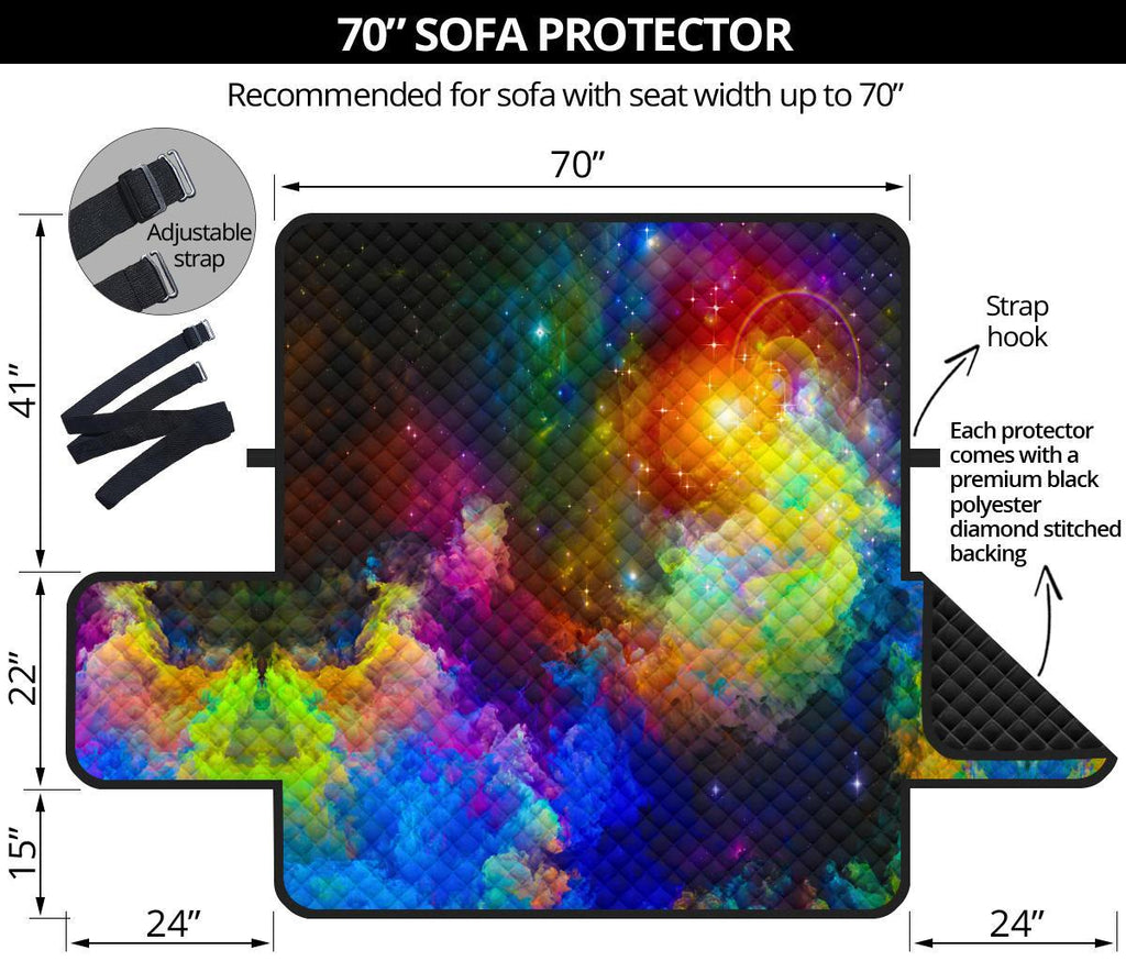 Home Decor - Colorful Universe Sofa Protector