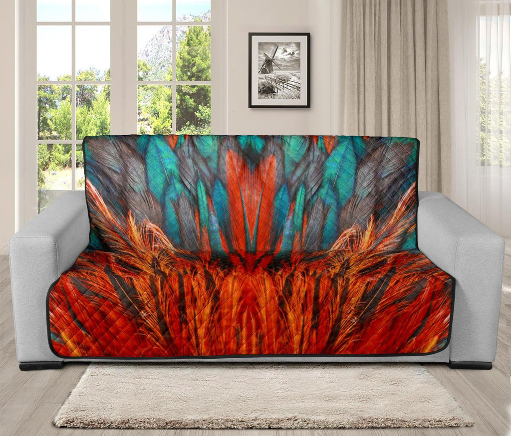 Home Decor - Flame Feather Futon Sofa Cover