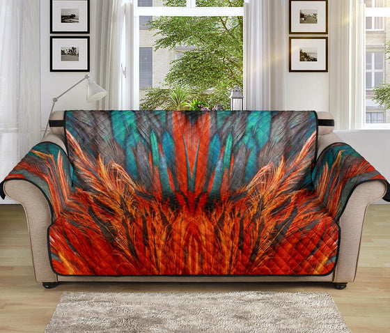 Home Decor - Flame Feather Sofa Protector