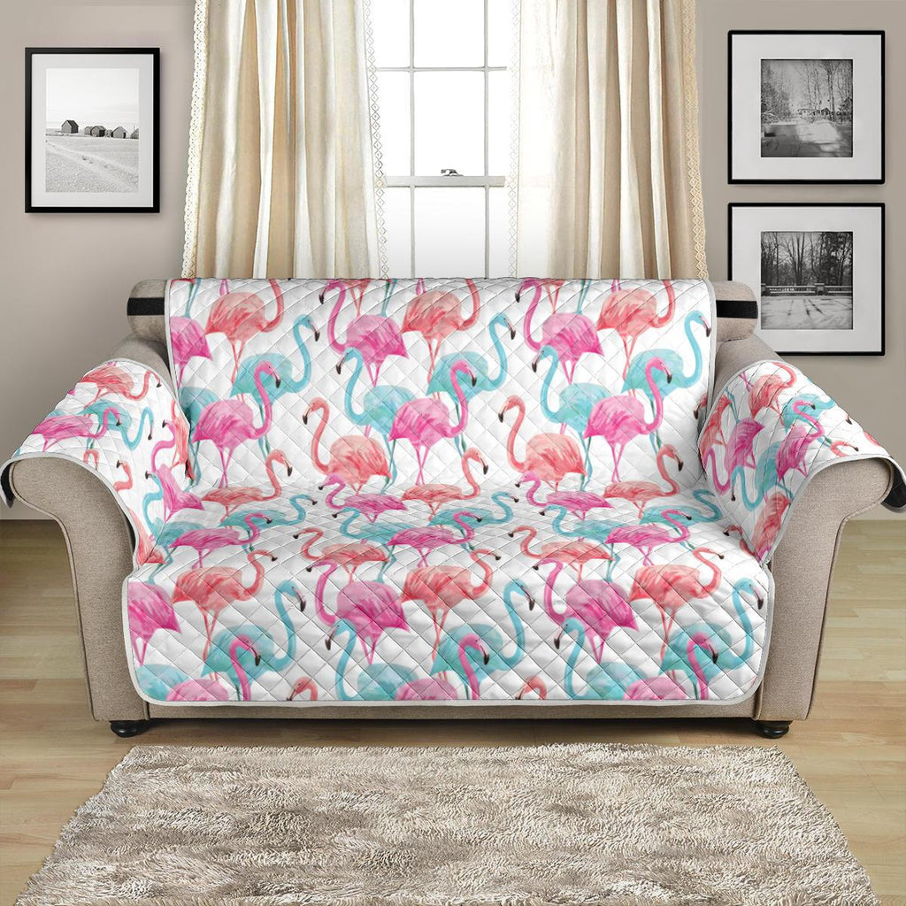 Home Decor - Flamingo Loveseat Sofa Cover