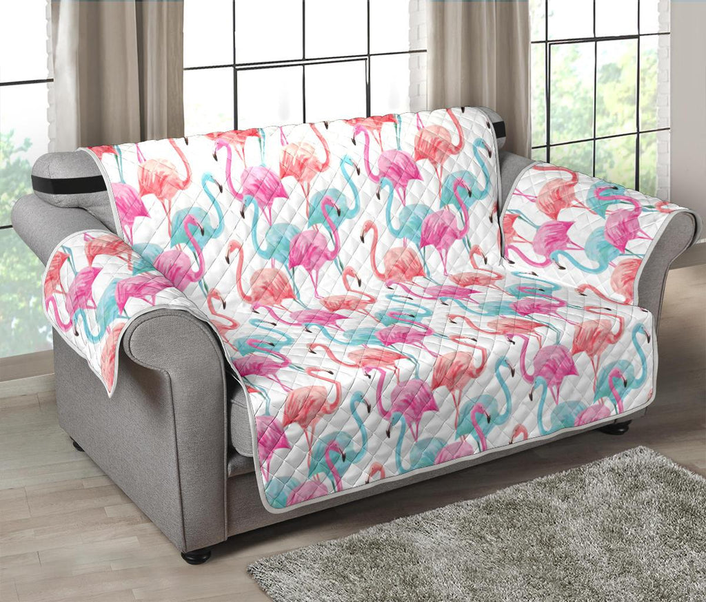 Home Decor - Flamingo Loveseat Sofa Cover