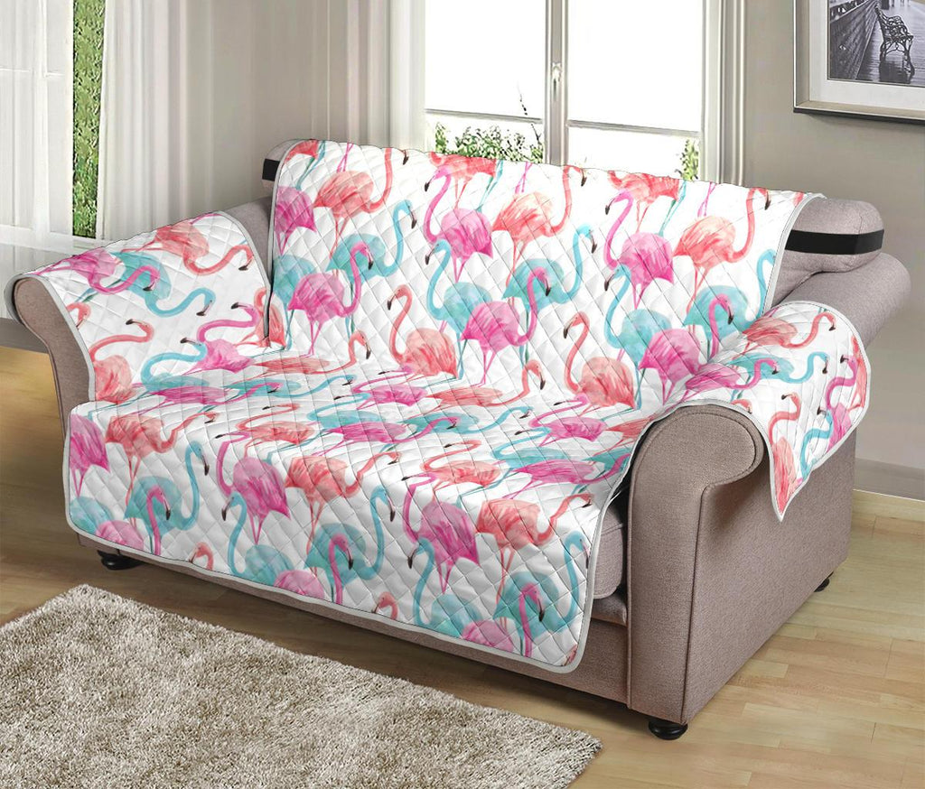 Home Decor - Flamingo Loveseat Sofa Cover