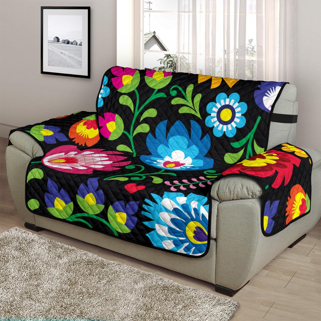 Home Decor - Floral Chair And A Half Covers