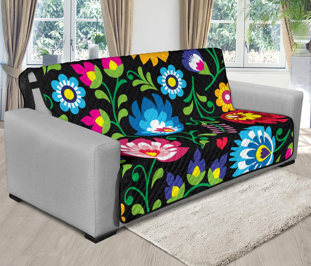 Home Decor - Floral Futon Sofa Cover